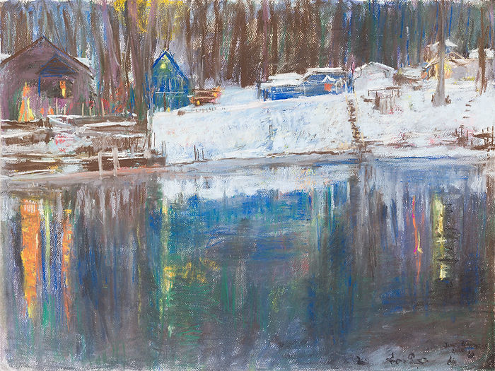 Looking Across from Willow Park, Dusk (2026).jpg