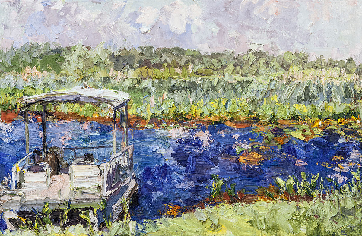 Floating Studio on the Bayou