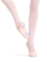 Capezio Juliet Canvas Split Sole Adult Ballet Flat (2028)