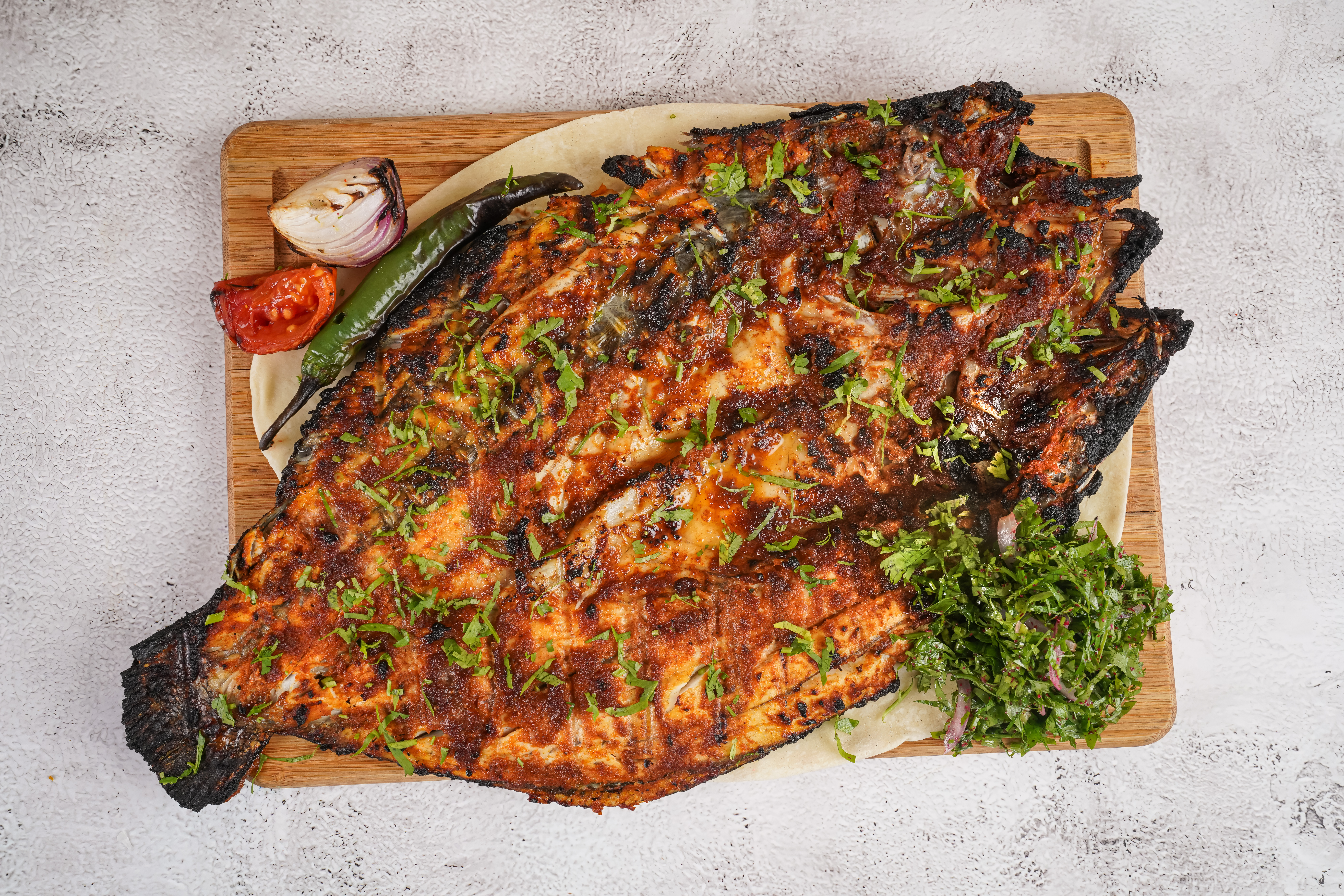 Arranged Food and Objects