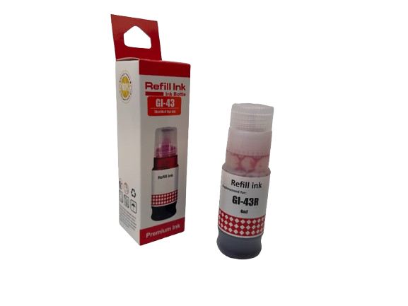 Thumbnail: Compatible CANON GI-43 Red Ink Bottle 70ml Compatible with G640/ G540