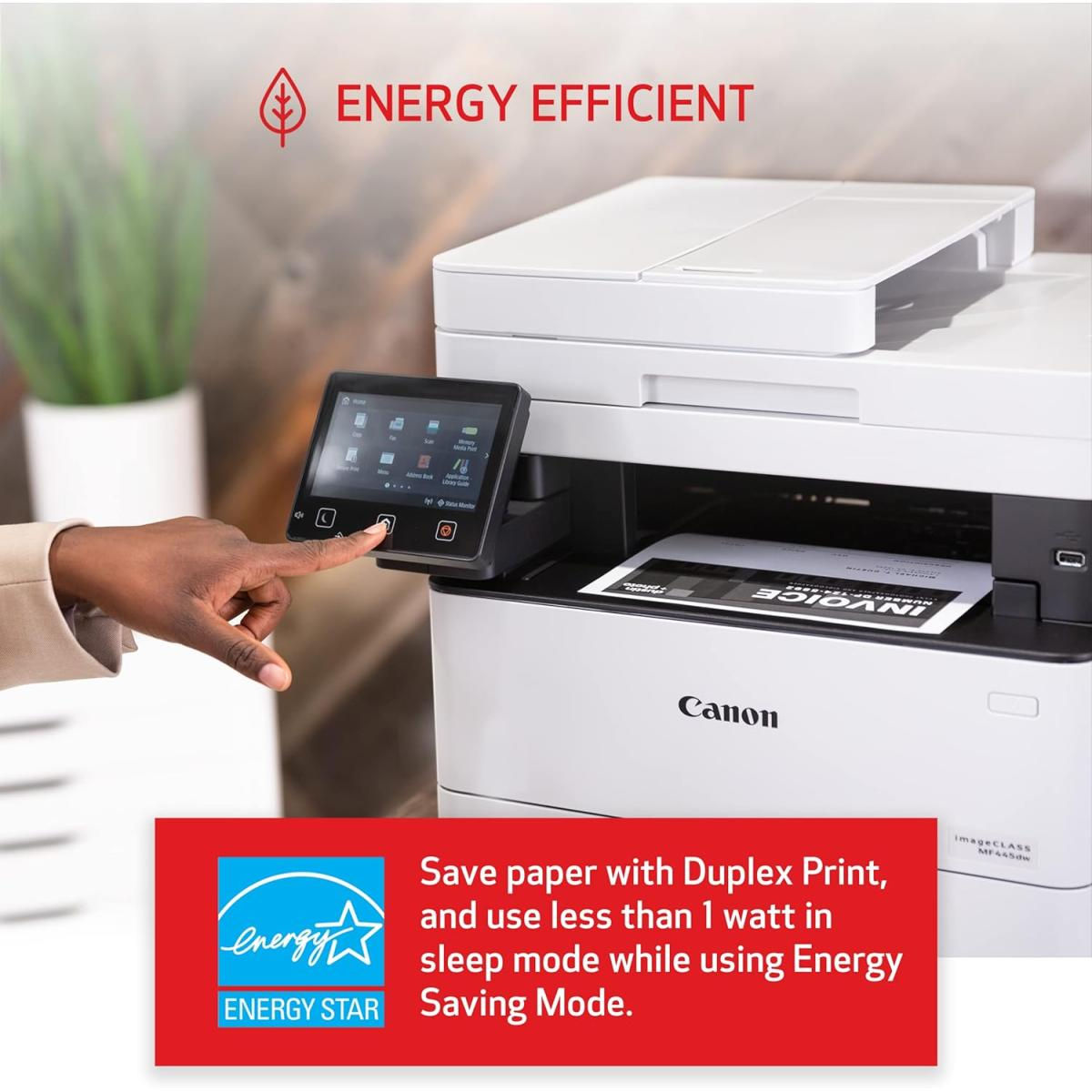 Canon i-SENSYS MF453dw Mono Laser Printer, Print, Copy ... Microless https://uae.microless.com › ... › Laser Printers Descri