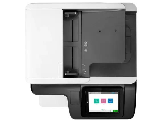 Thumbnail: Print, copy, scan, digital send Print speed letter: Up to 45 ppm (black and color) Prints up to 11x17"; 1x550 paper tray (sta