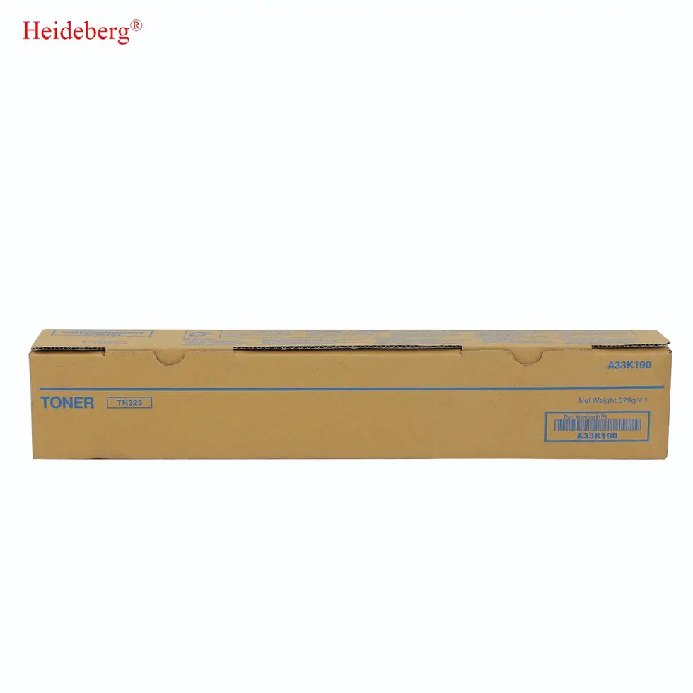 TN321 TN322 TN220 TN221 TN323 Black 2 Toner Cartridge Compatible for Konica Minolta bizhub C224 C284 C364 224e 284e 364e C221