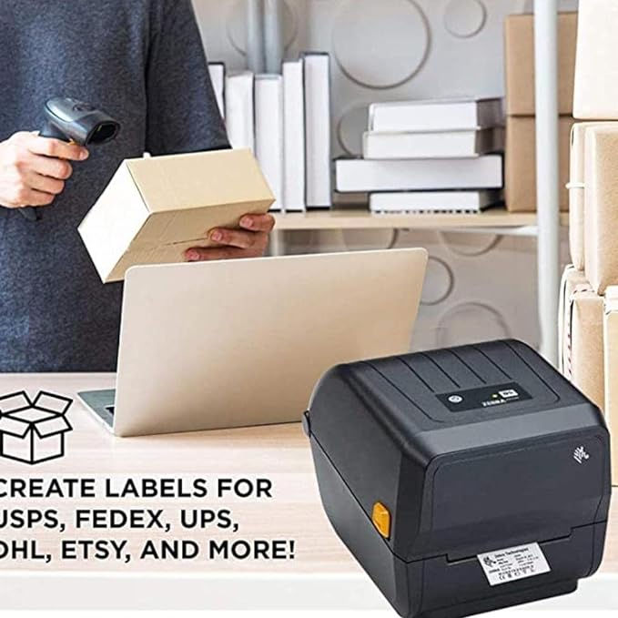 Thumbnail: ZEBRA ZD220T LABEL PRINTER USB INTERFACE WITH BASIC DESIGN APPLICATION