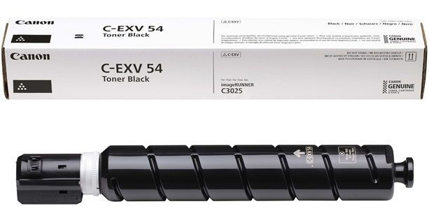 Thumbnail: Canon Genuine C-EXV 54 Toner Cartridge Multipack, IR C3025 Full Set Black,Cyan,Magenta,Yellow