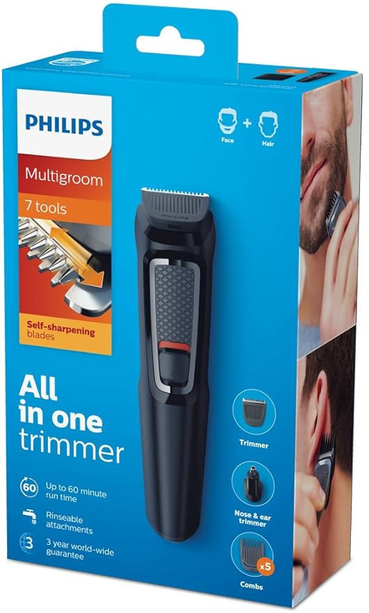 Thumbnail: Philips(MG3720/13) Series 3000 7-in-1 Multi Grooming Kit for Beard & Hair