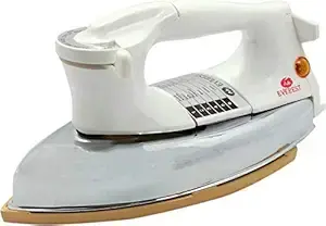 Everest Plancha 1000-Watt Dry Iron with Golden Soleplate Quick Heat Technology