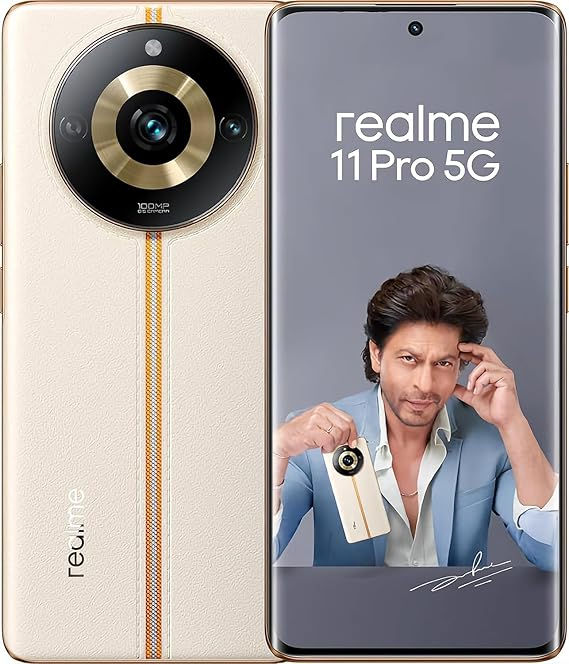 REALME 11 Pro 5G with 8GB RAM, 128 / 256GB Storage (A.Black, O.Green & S.Beige)