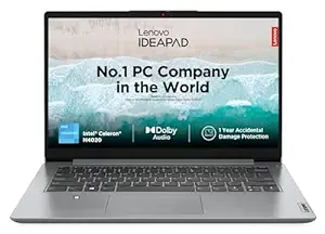 Lenovo IdeaPad Slim 1 Intel Core Celeron N4020 14" HD Thin and Light Laptop (8GB