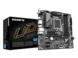 GIGABYTE B760M DS3H AX (LGA 1700/ Intel/ B760/ M-ATX/ DDR5/ 2* M.2