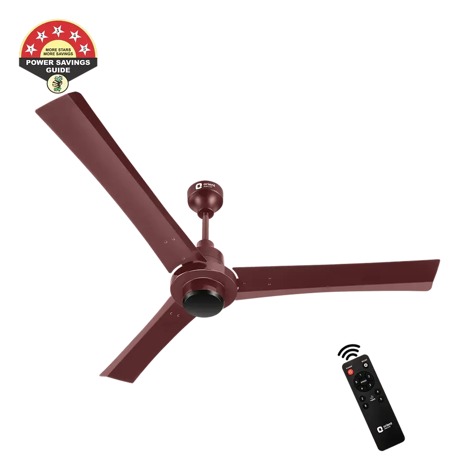 Orient Electric EcoTech Supreme 1200mm Energy Efficient BLDC Ceiling Fan Remote