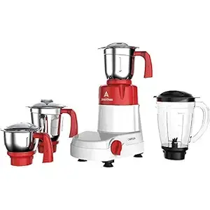 Amirthaa Omega 750W Mixer grinder with 4 Jars (Red)