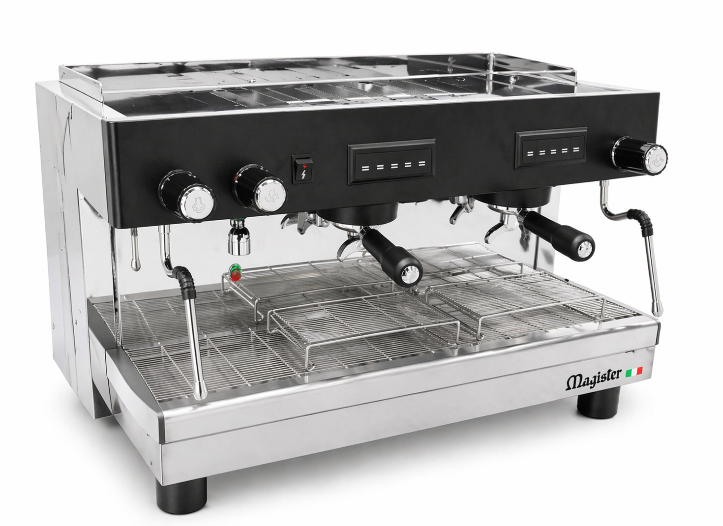 Magister ES100 HRC Schwarz Siebträger-Espressomaschine