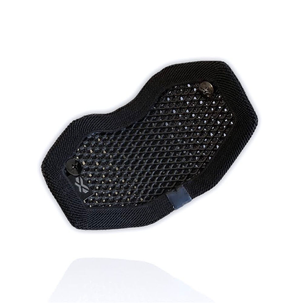 Miniatura: protection dents grillagé airsoft Elite noire