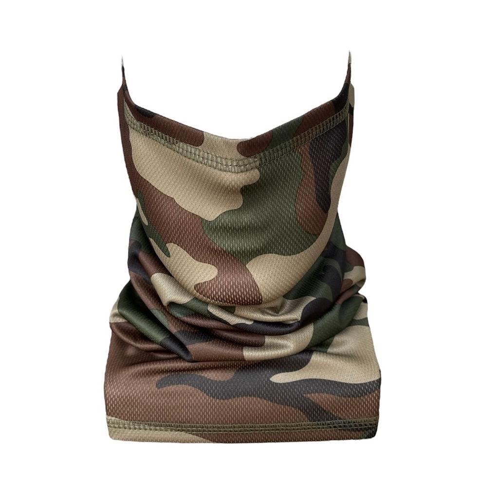 Miniature : tour de cou camouflage woodland airsoft gear