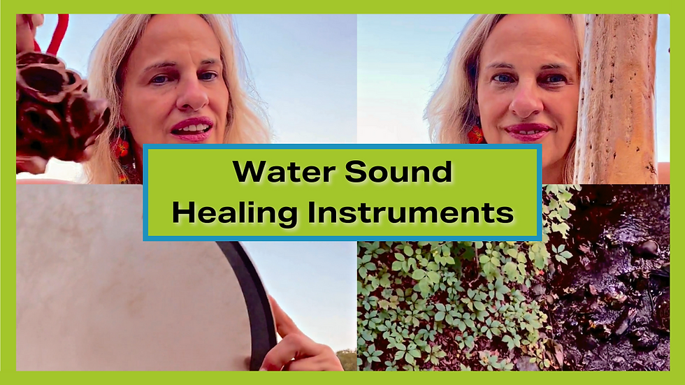 Water Sound Healing Instruments