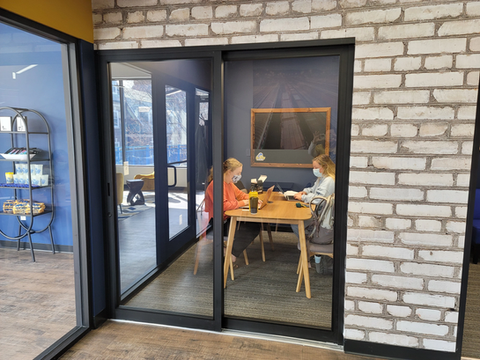 Private Study Rooms in the Lounge
