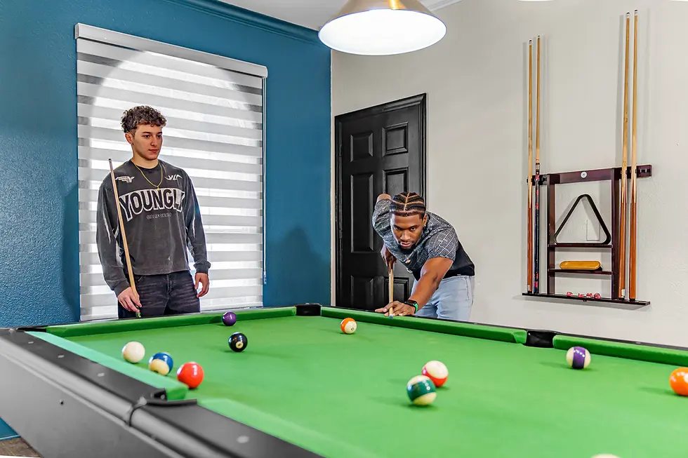 Billiard Room in Clubhouse