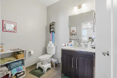 Private Full-Sized Bathroom Interior