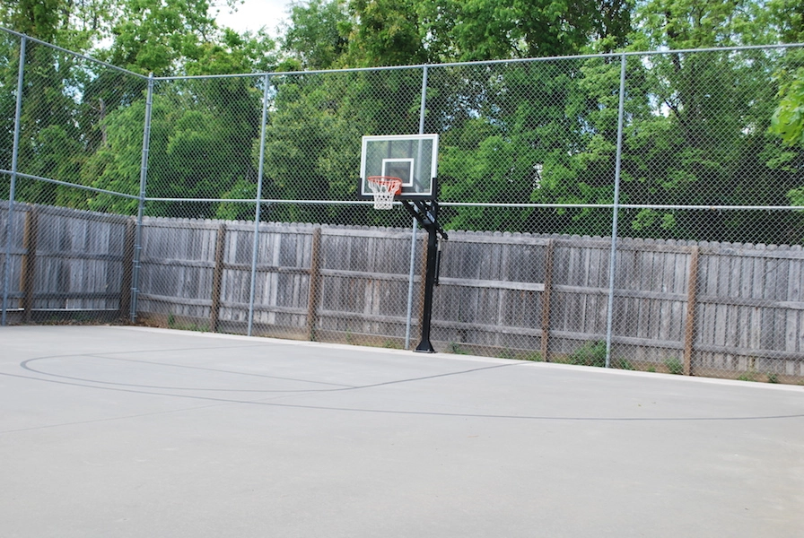 Play Hoops On Our Half Basketball Court