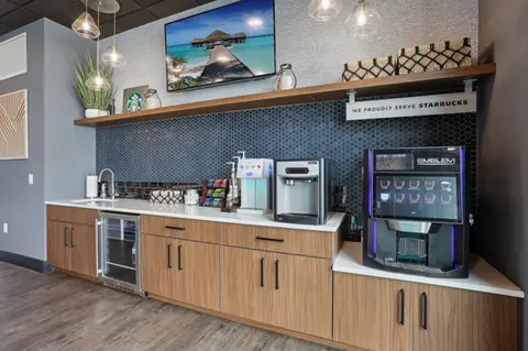 FREE Starbucks Coffee and BEVI Sparkling Water at 551 North Clubhouse