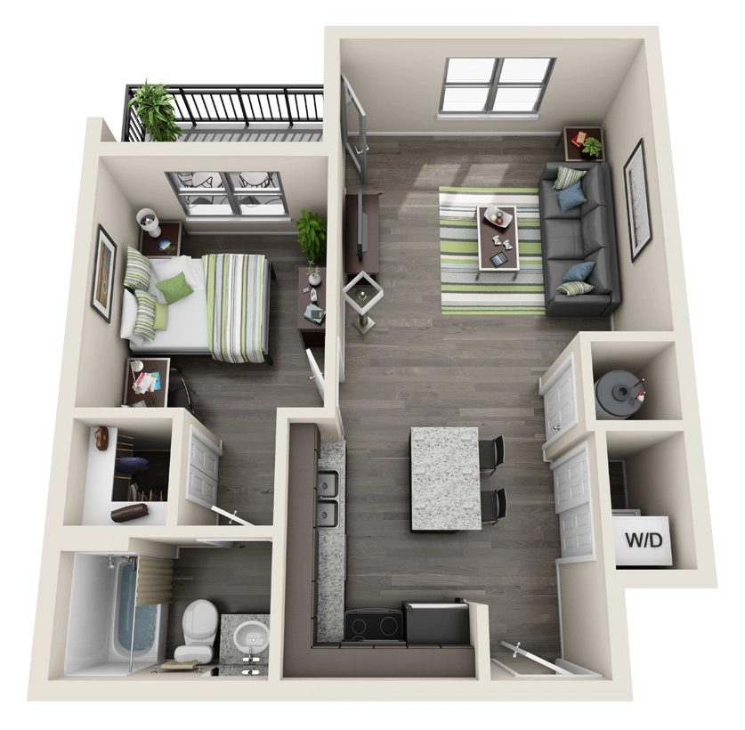 The Academic XL Floorplan