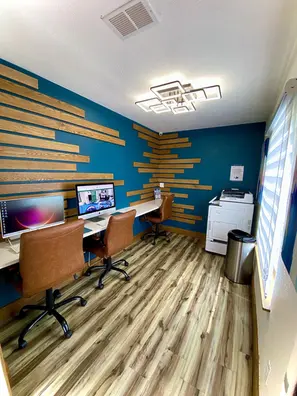 Computer Station in Student Lounge
