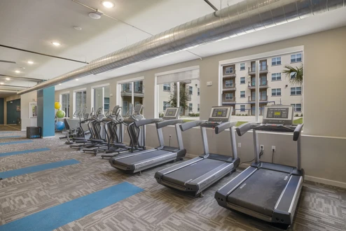 State-of-the-art fitness center