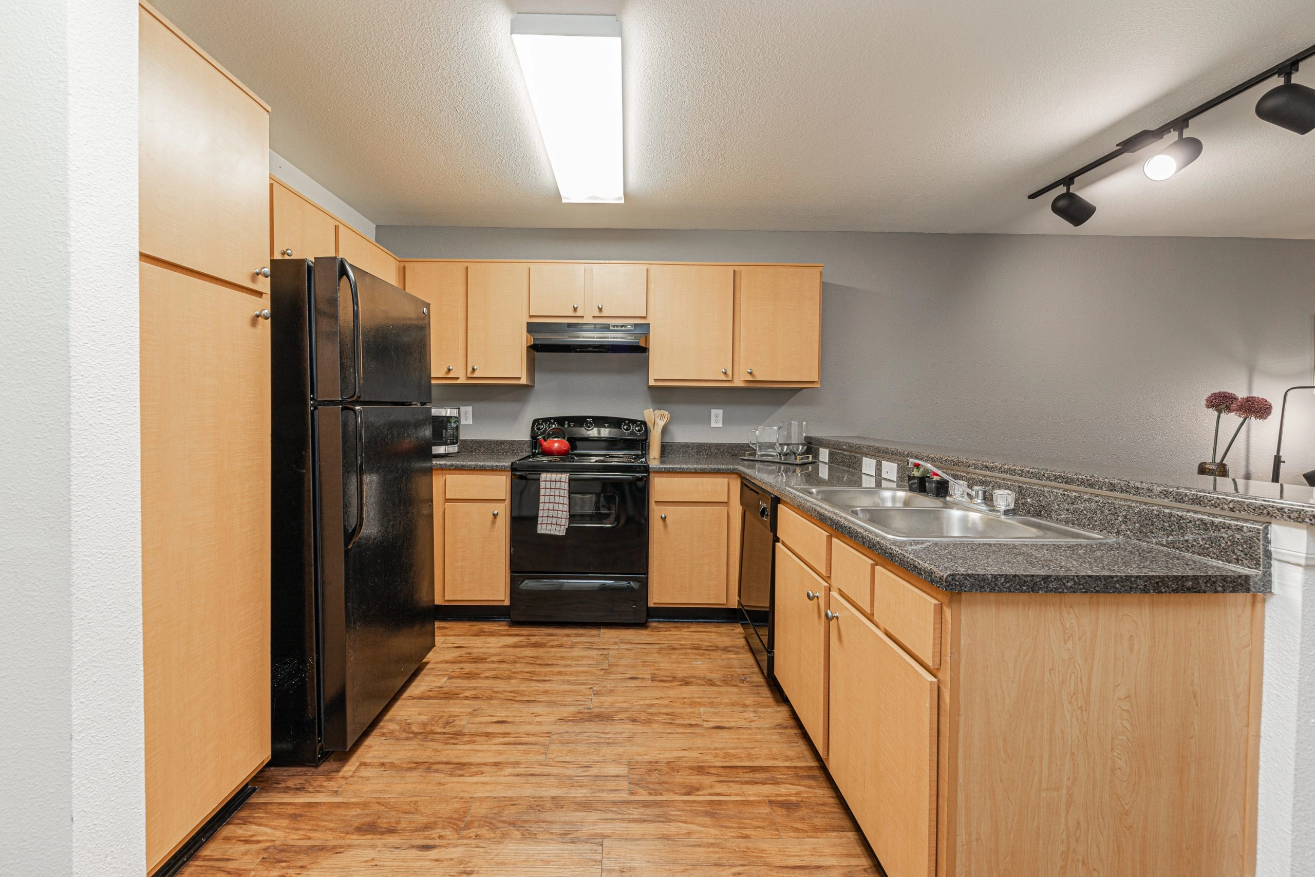 Custom Designer Kitchens With Full-Sized Appliances
