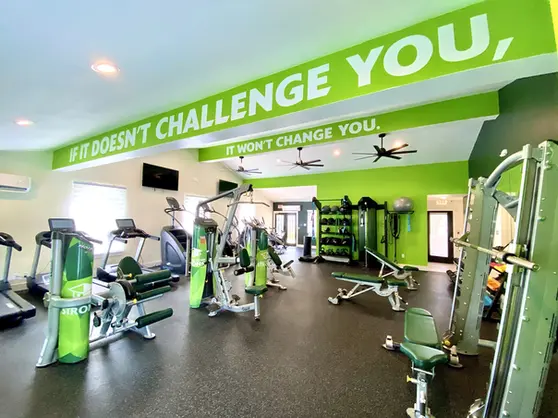 Challenge yourself in our newly renovated fitness center!