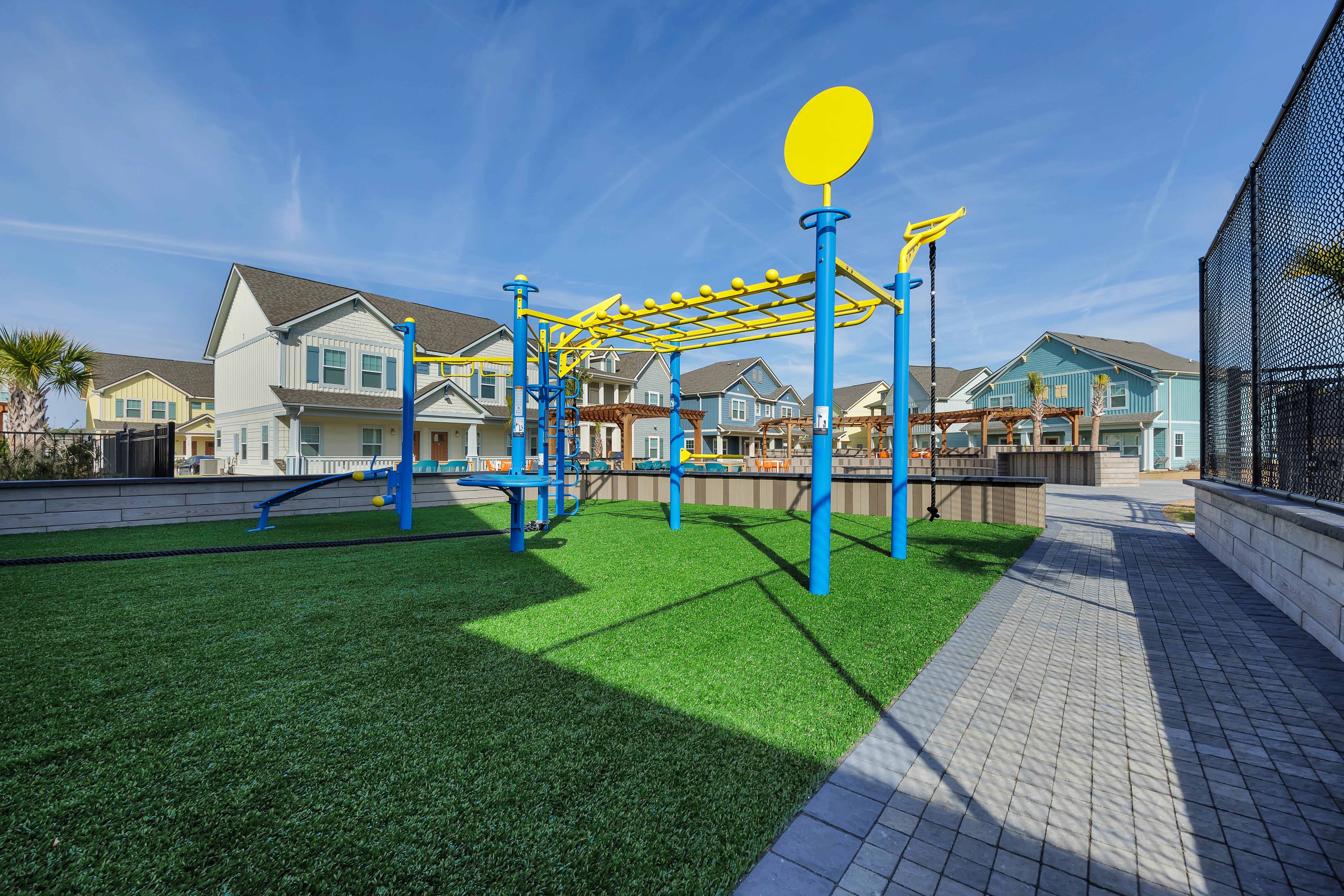 Outdoor Turf Gym