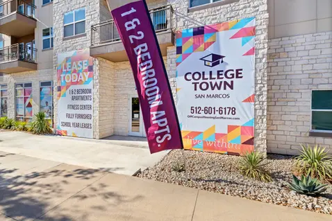 One and Two Bedroom Student Apartments in San Marcos, TX