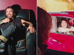 Juanes sorprendió a fanática cuando iba cantando en su carro: así reaccionó ella