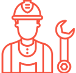 Icon of tradesperson