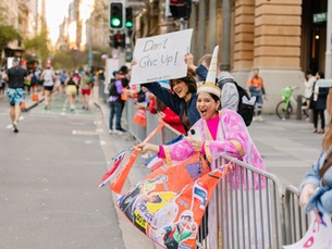 Spectators, you're part of the marathon too