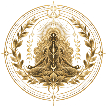 Original Golden Light mandala / separate image layer