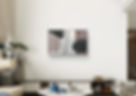 Thumbnail: THE PERFECT COUPLE 2. Framed canvas panel. 50x40 cm.
