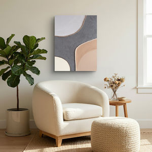 PACTOS I. Cuadro con cuerdas. 61x46 cm.