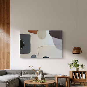 CREENCIAS. Cuadro con cuerdas. 100x65 cm. 