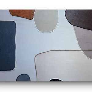 CREENCIAS. Cuadro con cuerdas. 100x65 cm. 