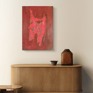 SVADHISTANA. Cuadro abstracto con texturas. 65x46 cm