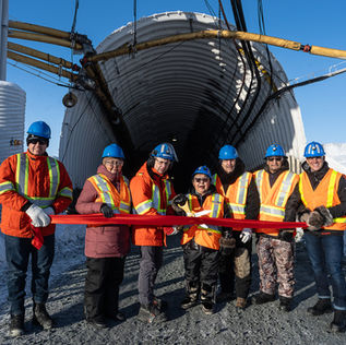 Photos de l'inauguration de la mine Anuri de Mine Raglan Francois Ozan.
