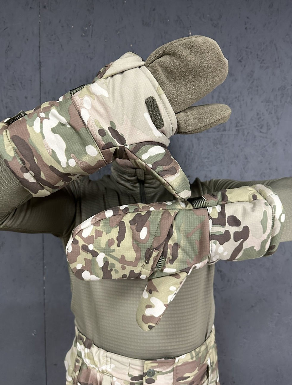 Thumbnail: Gloves Mittens Insulated VKPO 2.0 BTK Group Multicam Russian Army Original