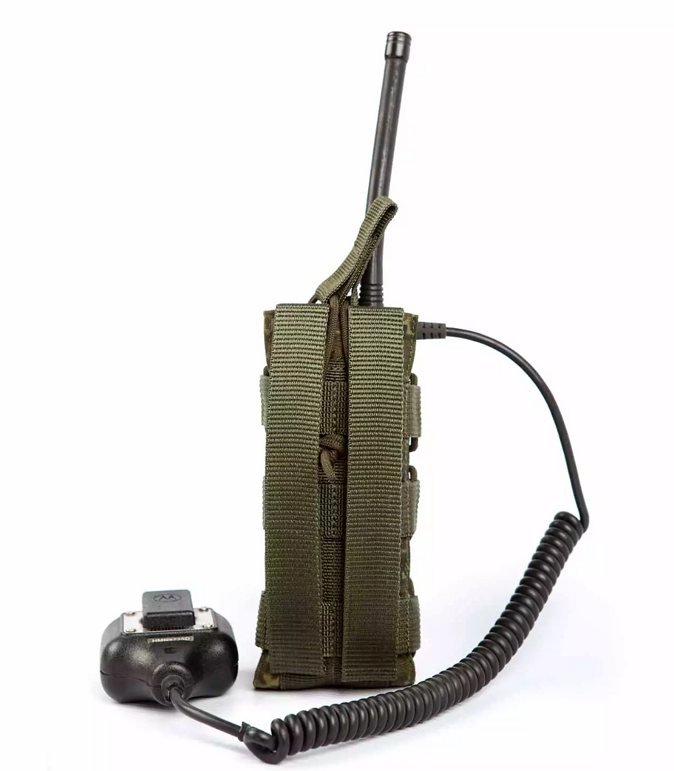 Thumbnail: Tactical Pouch For Radio Universal MOLLE Techinkom Russian Army Original