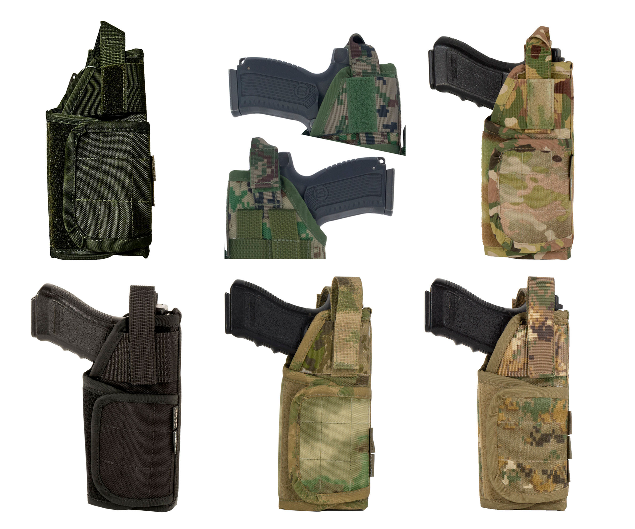 Tactical Holster Right DELTA MOLLE Survival Corps Hunting Russian Original