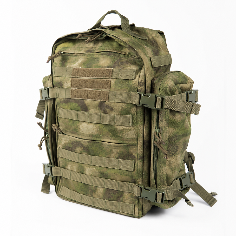 Techinkom Medical Backpack 25L Multicam front right view