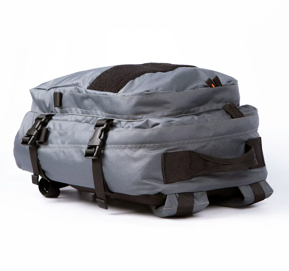 Thumbnail: Tactical Backpack Urban 17L MOLLE Techinkom Gray-Orange Russian Original