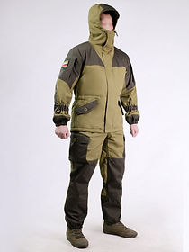 BARS GORKA-3M Fleece Khaki tactical outdoor suit front view