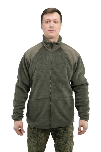 Jacket Fleece (3st layer) VKPO (VKBO) Khaki Russian Army Original